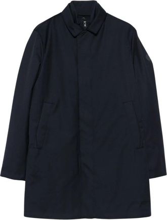 People of Shibuya Hokkaido Trenchcoat - Heren - Mantel - Blauw - 4XL - Wol - Jassen