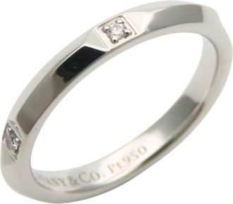 Tiffany & Co. Platinum Platinum 950 Band Ring (Pre-Owned)