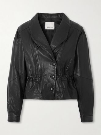 Isabel Marant Giacca Biker In Pelle - Nero