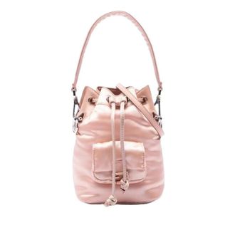 Fendi Pre-owned Mon Tresor Bucket Bag - Dames - Pre-owned - Roze - Maat: ONE Size Leer