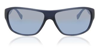 Police S1803 HERO 1 4AGM Mens Sunglasses Blue Size 68