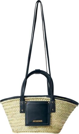 Jacquemus Le Petit Panier Soli gewebte Tragetasche