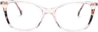 Carolina Herrera Occhiali squadrati - Rosa