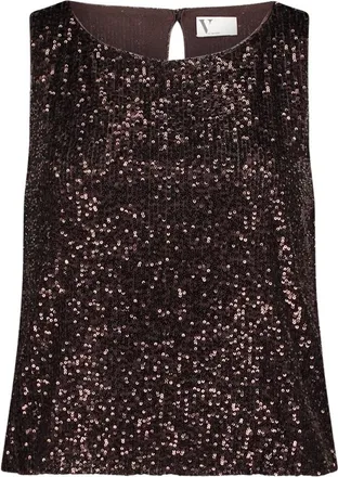 Vera Mont Dames, Tops, Bruin, Maat: XL
