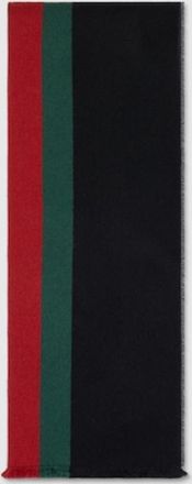 Gucci Wool Scarf With Web