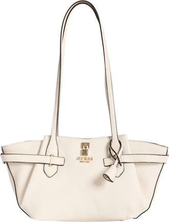 Guess Yesba Saffiano Schoudertas - Dames - Schoudertassen - Wit - ONE Size - Leer - Tassen