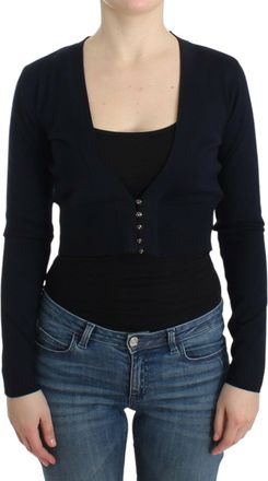Cavalli cropped wool Womens cardigan