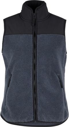 Stoic MerinoHighPile357 VallsboSt. Vest Fleecegilet f&uuml;r Damen | blau