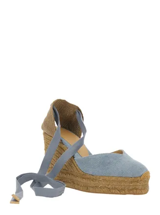 Castaner Chiara Wedge Sandal - Blue