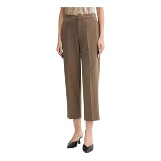 Isabelle Blanche Broeken, Dames, Groen, M, Polyester, Cropped Broeken