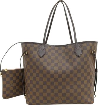 Louis Vuitton Ebene Pink Pvc Pouch Shoulder Bag Tote Bag (Pre-Owned)