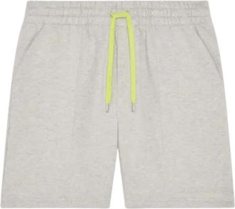Casablanca Cashmere Blend Sweat Shorts - Heren - Korte Broeken - Grijs - S - Katoen - Korte Broeken