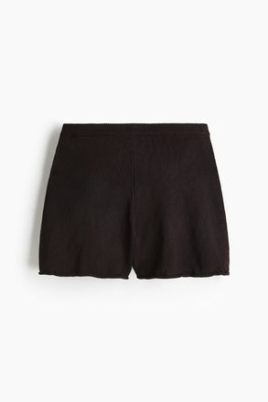 H&M Gestrickte Shorts - Brown