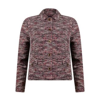 Roberto Sarto Dames, Jassen, Rood, Maat: 2XL Tweed