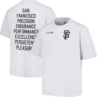 Pleasures Mens PLEASURES White San Francisco Giants Precision T-Shirt at Nordstrom, Size Small