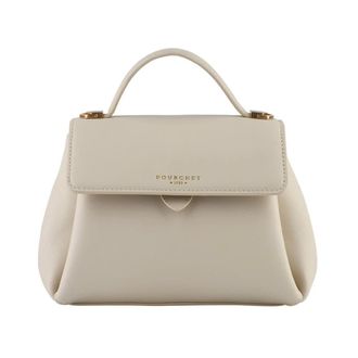 Pourchet Tassen, Dames, Beige, ONE Size, Leer, S&eacute;vign&eacute;