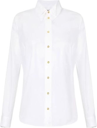 Elisabetta Franchi Mujer, Blusas y Camisas, Blanco, Talla: M