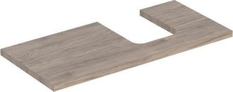 Keramag Keramag - Placa De Lavabo Geberit One, Recortable A La Derecha, Para Lavabo