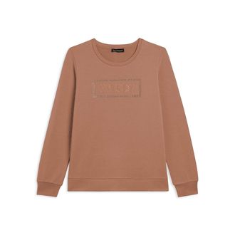 Freddy Felpa sportiva da donna con grafica frontale in strass