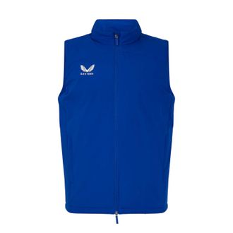 Castore Heren Rangers FC Gevoerde Paneel Gilet (Blauw/Wit)