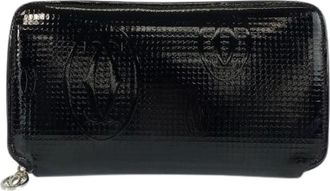 Cartier Pre-owned Wallets, female, Black, Size: ONE SIZE Pre-owned Leather Wallet