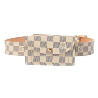 Louis Vuitton Pre-owned Belts, male, White, Size: ONE SIZE Pre-owned M9835T Pochette