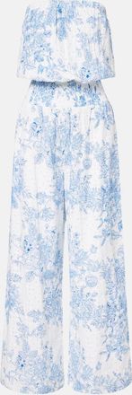 Melissa Odabash Naomi broderie anglaise jumpsuit