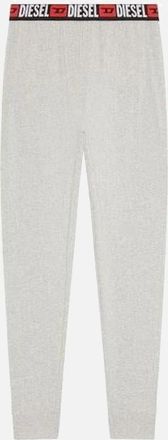 Diesel Mens Jeans Logo Cuffed Jogging Bottoms, Grey Melange - Size: 32/30/31