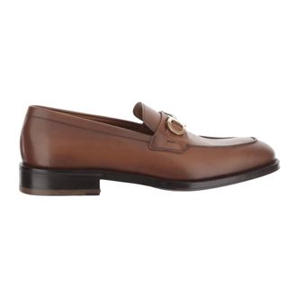 Ferragamo Heren, Schoenen, Bruin, Maat: 41 EU Leer