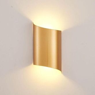 OEM Aplique De Pared Blanco Para Interiores, Aplique De Pared Blanco C&aacute;lido Para Dormitorio, Aplique De Pared Led, Aplique De Pared Dorado -crezuo