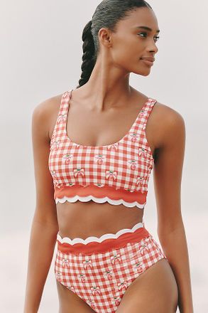 Beach Riot x Anthropologie Marin Swim Top