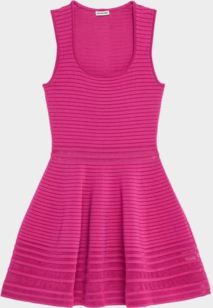 SIMKHAI Lottie Stripe Illusion Mini Dress