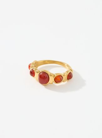 Simons Womens Natural-stone ring
