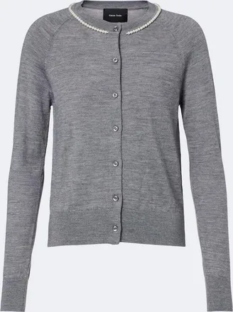 Simone Rocha Cardigan in lana e seta