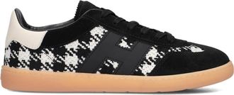 Hogan Cool Allacciato H - Dames - Sneakers - Zwart - 40 EU - Leer - Schoenen