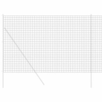 Berkfield Home Elegant Euro Fence Grey 1.6x10 m Steel
