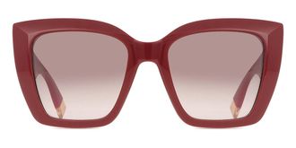 Furla SFU710 09PN Womens Sunglasses Burgundy Size 54