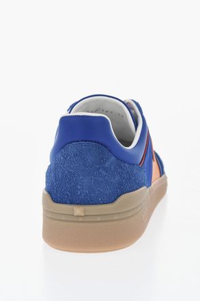 Valentino GARAVANI Sneakers Basse in Pelle e Tessuto con Dettagli Logati Valentino