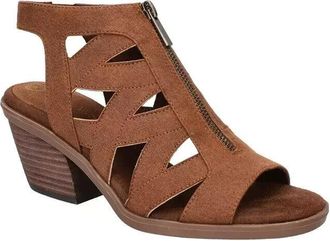 Bella Vita Jovanah Sandals Womens 8 Honey Round Toe Block Heel Strappy GBNC686