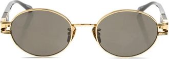 Linda Farrow Zonnebrillen - Dames - Zonnebrillen - Geel - 50 MM - Accessoires