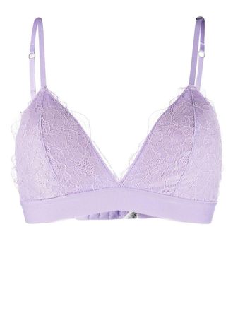 Love Stories Bralette in pizzo a fiori - Viola