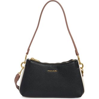 Elie Tahari Eastside Crossbody Bag in Black Block at Nordstrom Rack