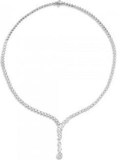 Allurez Lab Grown Diamond Lariat Necklace 14K White Gold (5.5ct)