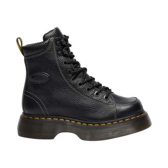 Dr. Martens Lace-up Boots, female, Black, Size: 6 US Buzz 8-Eye Boot