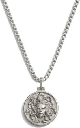 Awe Inspired Mini Goddess Pendant Necklace in 925 Sterling Silver at Nordstrom