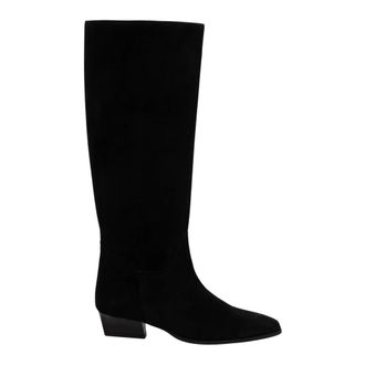 GANT Schoenen, Dames, Zwart, 40 EU, Leer, Bassotte Hoge Laarzen