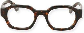 Off-white Havana 52mm Round Optical Frames at Nordstrom Rack