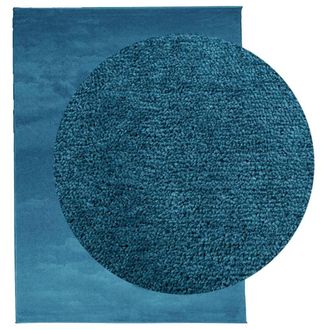 Berkfield Home Rug OVIEDO Short Pile Turquoise 240x340 cm | Size: Medium