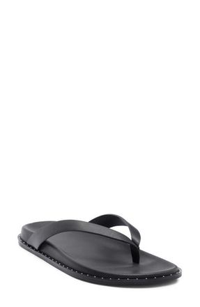 Paige Zadie Flip Flop in Black at Nordstrom, Size 10.5