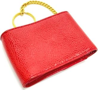 Chanel Pre-owned Wallets, female, Red, Size: ONE SIZE Pre-owned Wallet